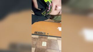 Getting a PUBLIC CREAMPIE in the Taco Bell Bathroom