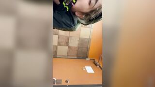Getting a PUBLIC CREAMPIE in the Taco Bell Bathroom