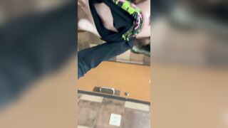 Getting a PUBLIC CREAMPIE in the Taco Bell Bathroom