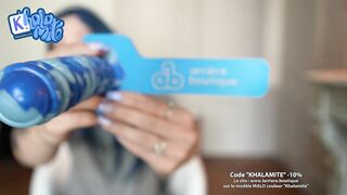 No need a Men when you have a Big Dildo - French Alt Hairy Girl Masturbating