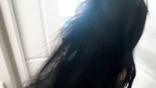 Spying on Hot Goth Step Sister ~ Delilah Dagger ~ Household Fantasy ~ Scott Stark