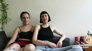 Ersties - Lesbische Modedesignerinnen Aus Berlin Fingern Und Lecken Sich Gegenseitig