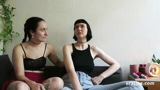 Ersties - Lesbische Modedesignerinnen Aus Berlin Fingern Und Lecken Sich Gegenseitig