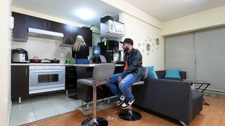 I Ended up Fucking my Friend's Wife in the Bathroom of her House / AndreinaFonseca - Loree Love
