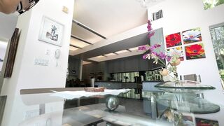 The PornDude's Home Invasion Turned Saucy: Gracie Gates Nabs more than Lunch!