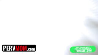 Stepson Gets Obsessed with Stepmom's Big Beautiful Titties