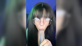 POV: Cute Alt Teen Sucks your Dick