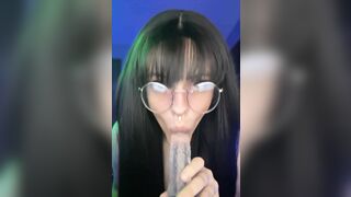 POV: Cute Alt Teen Sucks your Dick