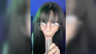 POV: Cute Alt Teen Sucks your Dick